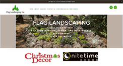 Desktop Screenshot of flaglandscaping.com